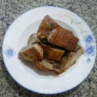烤鸭炒青菜的做法步骤：2