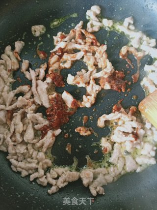 茶树菇炒肉丝的做法步骤：7