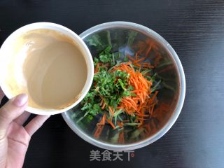 麻酱拉皮的做法步骤：6