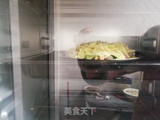 DIY鲜虾披萨的做法步骤：7