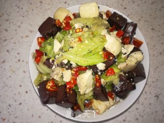 红白豆腐烧白菜的做法步骤：6
