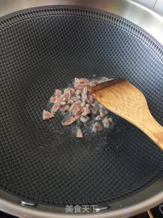 炒肉蒜末野菠菜的做法步骤：9