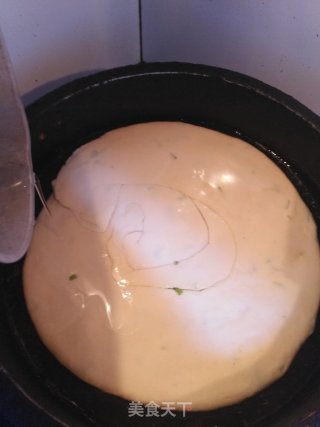 鸡蛋葱花千层饼的做法步骤：12