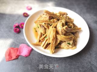 鸡块炖腐竹的做法步骤：7