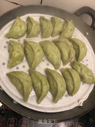 青瓜素菜饺子的做法步骤：4