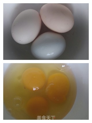 快手下饭菜---虾仁炒蛋的做法步骤：3