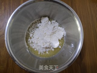 香草粉桃酥的做法步骤：3
