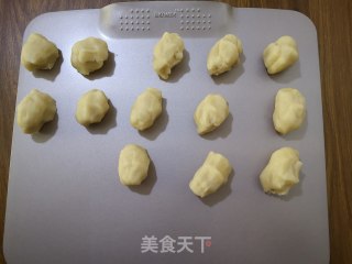 香草粉桃酥的做法步骤：7