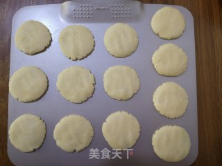 香草粉桃酥的做法步骤：8