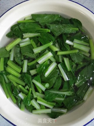 豆腐干炒菜心的做法步骤：6