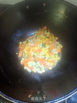 素炒玉米粒的做法步骤：3