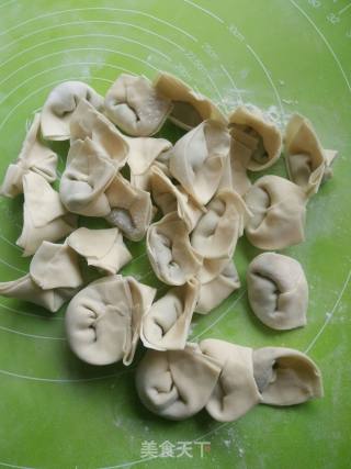 荠菜肉馅馄饨的做法步骤：10