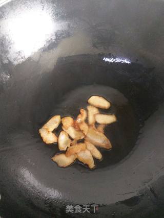 腊肉炒苦菜的做法步骤：5