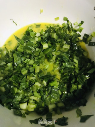 “野菜”素三鲜煎蛋的做法步骤：5