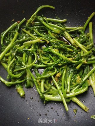 蚝油菜苔的做法步骤：6
