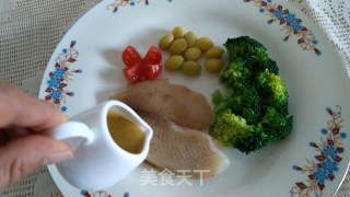 免煎免油的芥汁鲷鱼片的做法步骤：12