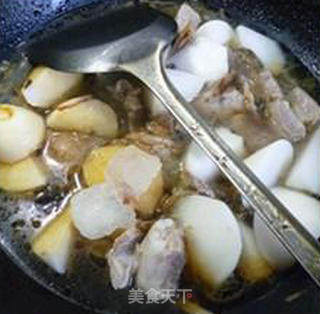 笋干菜萝卜烧排骨的做法步骤：10