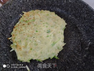 角瓜鸡蛋饼的做法步骤：6