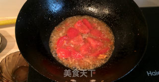 螃蟹味的番茄炒蛋的做法步骤：3