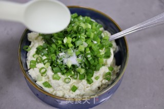 小葱拌豆腐的做法步骤：4