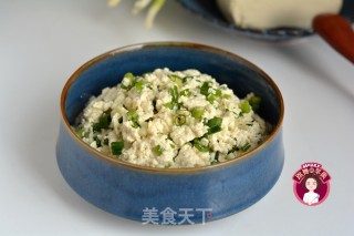 小葱拌豆腐的做法步骤：6
