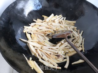 酱炒杏鲍菇的做法步骤：5