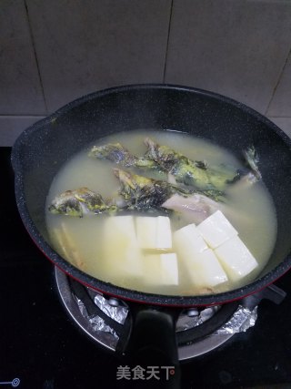 黄骨鱼豆腐汤的做法步骤：5