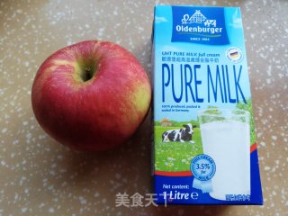 苹果奶昔的做法步骤：1