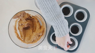 奥利奥杯子蛋糕【初味日记】的做法步骤：7