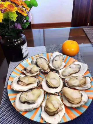 清蒸牡蛎的做法步骤：1