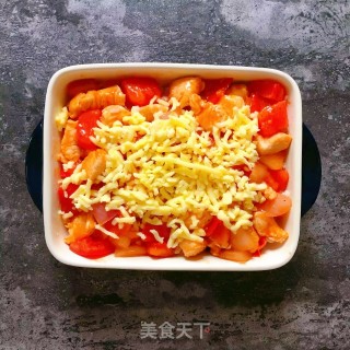 番茄鸡肉焗饭的做法步骤：5