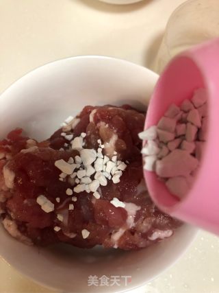 素炒平菇肉片的做法步骤：2