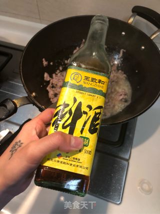 素炒平菇肉片的做法步骤：5