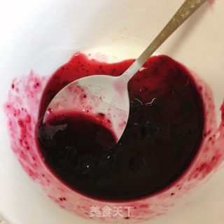 蓝莓山药的做法步骤：2