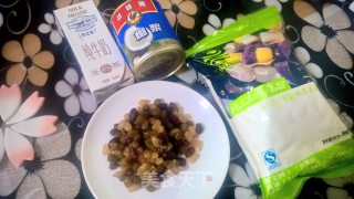 椰汁蜜豆芋圆的做法步骤：1