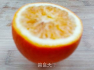 香橙蒸蛋的做法步骤：1