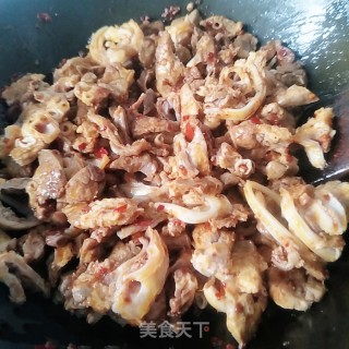猪肺豆腐煲的做法步骤：4