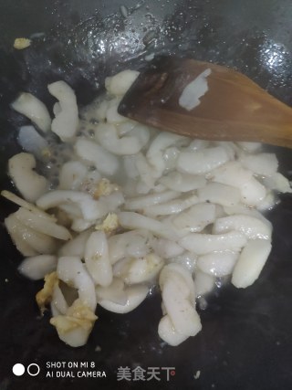 马蹄炒鸡蛋的做法步骤：6
