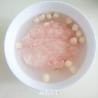 肉片莲子汤的做法步骤：6