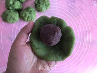 抹茶草莓大福的做法步骤：8