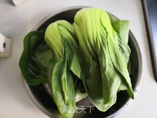 鲜味油菜的做法步骤：1