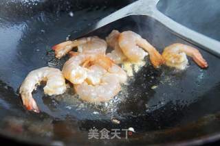 虾仁炒豌豆的做法步骤：5