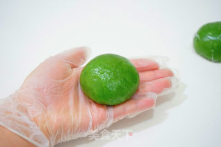 豆沙青团的做法步骤：23