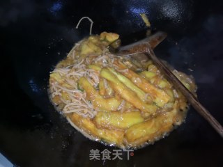 金针菇烧茄子的做法步骤：18