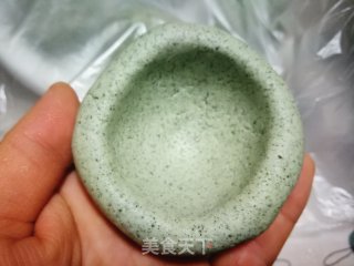 肉松蛋黄青团的做法步骤：19