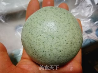 肉松蛋黄青团的做法步骤：22