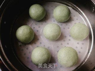 肉松蛋黄青团的做法步骤：23