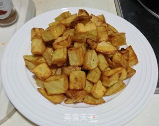 麻辣土豆块的做法步骤：3