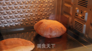 口袋饼（皮塔饼）【初味日记】的做法步骤：8