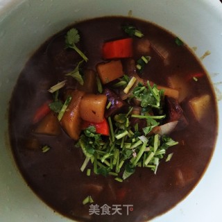 咖喱牛肉饭的做法步骤：17